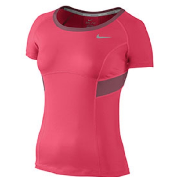 Nike Tops Nike Womens Power Top Fusion Red Good Used Condtion